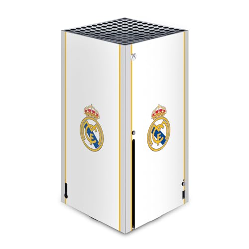 Autocollant Real Madrid CF Xbox Series X pour masquer les micro-rayures et personnaliser la console