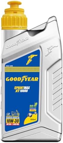 GOODYEAR 0.8 Ltrs 10W30 Sprintmax XT10000 4S Semi-Synthetic Engine Oil | Premium Tier Engine Oil For All Modern Scooty | For Extended Engine Life