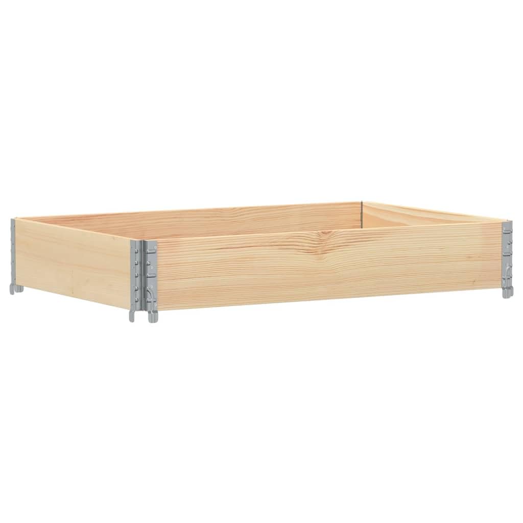 Fioriera da 120 x 80 cm, in legno di pino massiccio