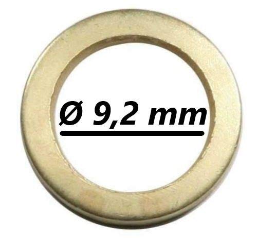100 Mixed Fitsche Rings Kit - 20 by Fitsche Ring A Size Doors Lifting/, Gold - Image 3