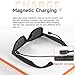 Fecoul Smart Glasses with Speaker Bluetooth Glasses for Women Men Anti-Blue Light and UV400 Polarized Lenses ，Open Ear,Clear Call