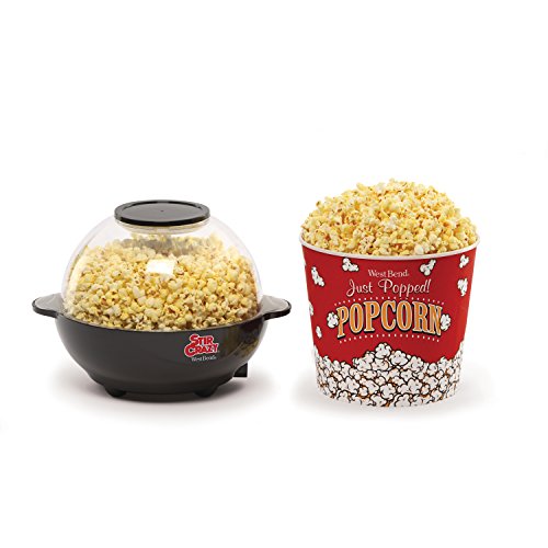 West Bend Popcorn Machine, Stir Crazy Black #TOP7