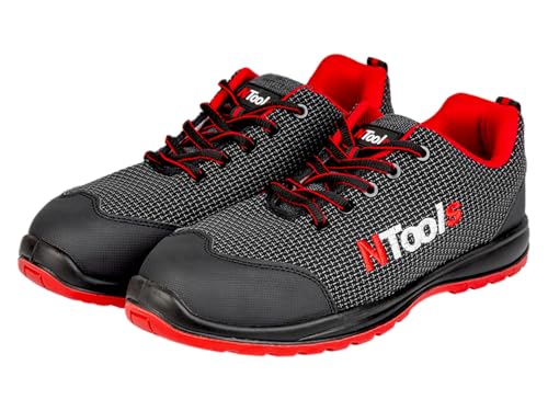 NTools PT 200 - Baskets de sécurité S1 SRC | Embout Composite 200 J | Chaussure Homme Ultra résistante et Respirante | Chaussures Homme légères | Taille...