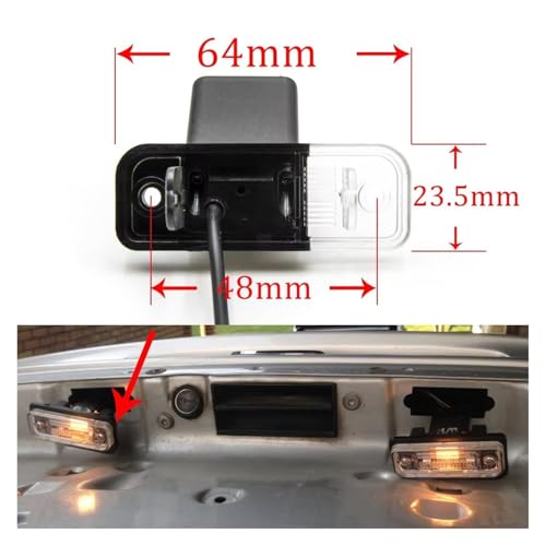 Caméra de recul pour voiture AHD 720P objectif Fisheye Benz CLS