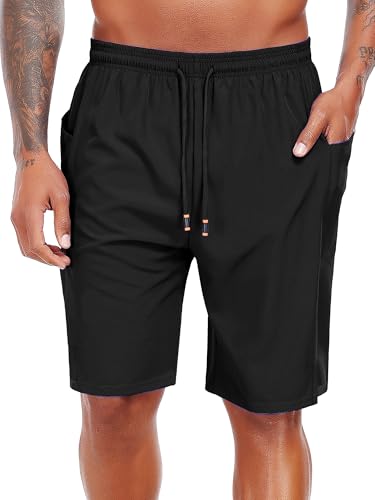 Men's Swim Trunks with Compression Liner 9 Inch Quick Dry Beach Board Shorts with Pockets3