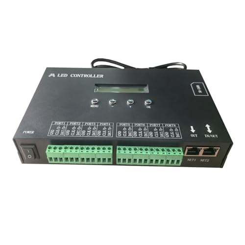 Addressable LED Controller 8 Ports for WS2812B/WS2815/WS2811