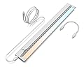 Snyloe 24" LED Under Counter Lights, 16W 1200LM, 3 Color Temperatures (3000K/4000K/5000K), Hardwired or Plug-in, 45° Rotatable, Connect Up to 10 Fixtures, Ideal for Kitchens and Offices