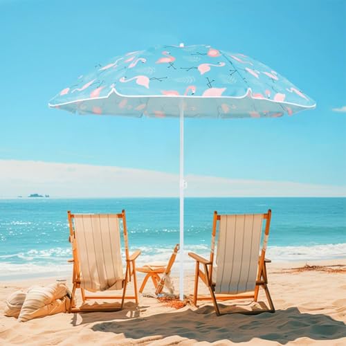 Sombrilla de playa de 2 metros resistente a rayos UV premium 3