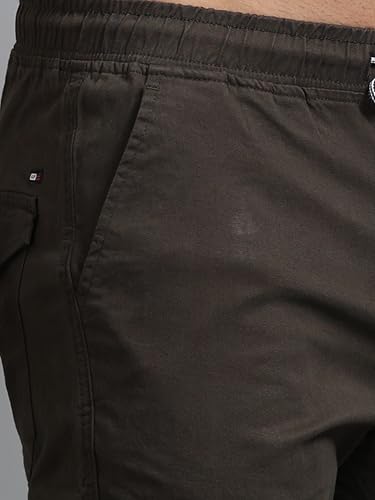 Image of U.S. Pitchers Mens Twill Laffer Cargo Joggers I 6 Pocket Utility Pants I Stylish Comfort Fit I 12 Colors I Sizes 30 to 38