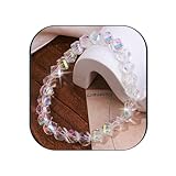 HANGINTHERE Stretch Crystal Beaded Bracelets for Women Trendy, With Velvet Jewelry Pouch, Valentine's Day Gift