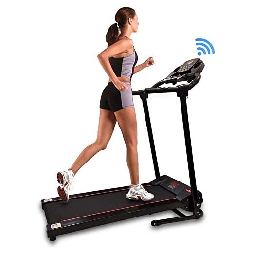 Máquina De Ejercicio Plegable Digital Inteligente Cinta De Correr Eléctrica Motorizada Con Aplicación Deportiva Descargable Para Correr Y Caminar Pares De Teléfonos Computadoras Portátiles Y Tabletas