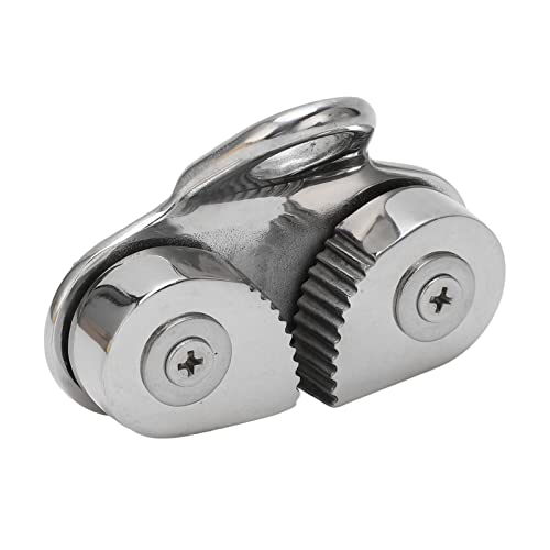 Cam Cleat Made of 316 Stainless Steel, Rustproof, Guide Ring for Rope Guide, Suitable for Boat with 3 to 15 Mm Rope