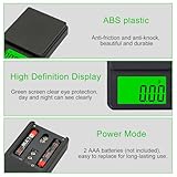 GeekerChip Precision Scales 0.01 g/1000 g, Digital Kitchen Scale, Portable Pocket Scale, Multifunctional Pocket Scale, Gram Scale, with LCD Display, for Food, Jewellery, Medicine, Laboratory, Coffee - Image 4