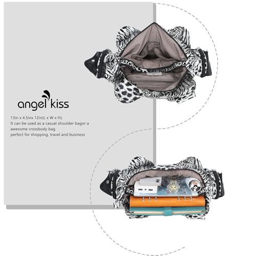 Image of Angel Kiss Purses for Women Soft PU Leather Large Hobo Bags for Women Shoulder Bag | Soft