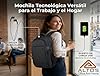 ALTOS OFFICE AND HOME Mochila para Portátil de 15,6 Pulgadas con Conexión USB, Impermeable, Protección contra Robo, para Viajes de Negocios, Estudio y Senderismo, Color Negro #4