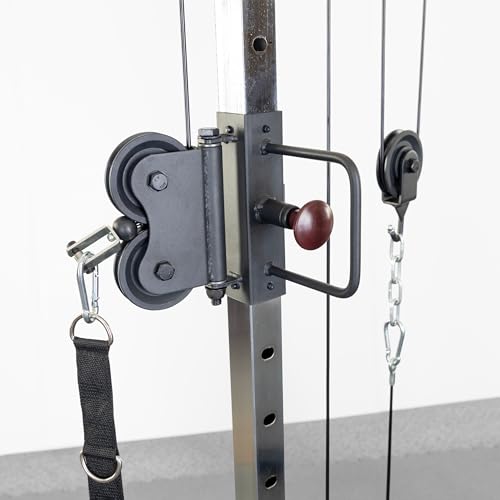 Image of Body-Solid Best Fitness Functional Trainer Cable Machine, Full Body Workout Weight Stacks, Chest and Shoulder Exercise Home Gym LAT Pulldown Machines with 190lb Weights Stack