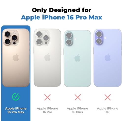 Image of AIBEX Ultra-Thin Mag-Saf Back Cover Case Compatible with iPhone 16 Pro Max| Slim Fit Scratch-Resistant Matte | Magnetic Wireless Charging | Microfibre Lining | Camera Protection (PC Material) - Silver