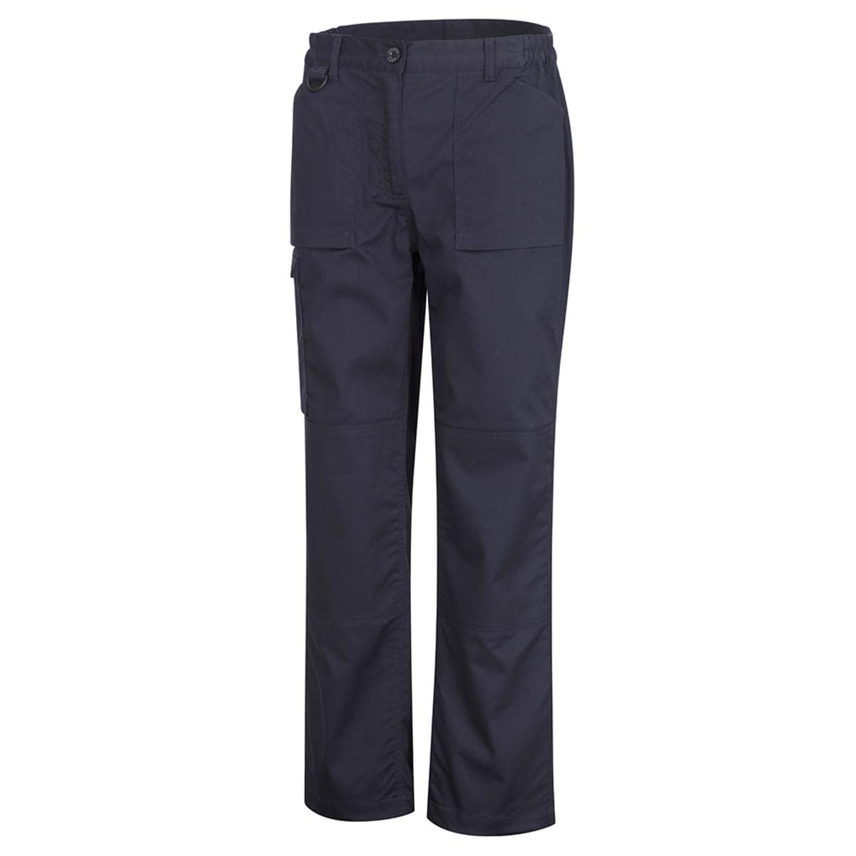 Hoggs Of Fife Women's Navy Hogs Of Fife - Workhogg Stretch Trousers - Blue - Trousers, Trousers, Work Trousers, Trousers For (As8, Numeric, Numeric_10, Regular, Regular, Regular)