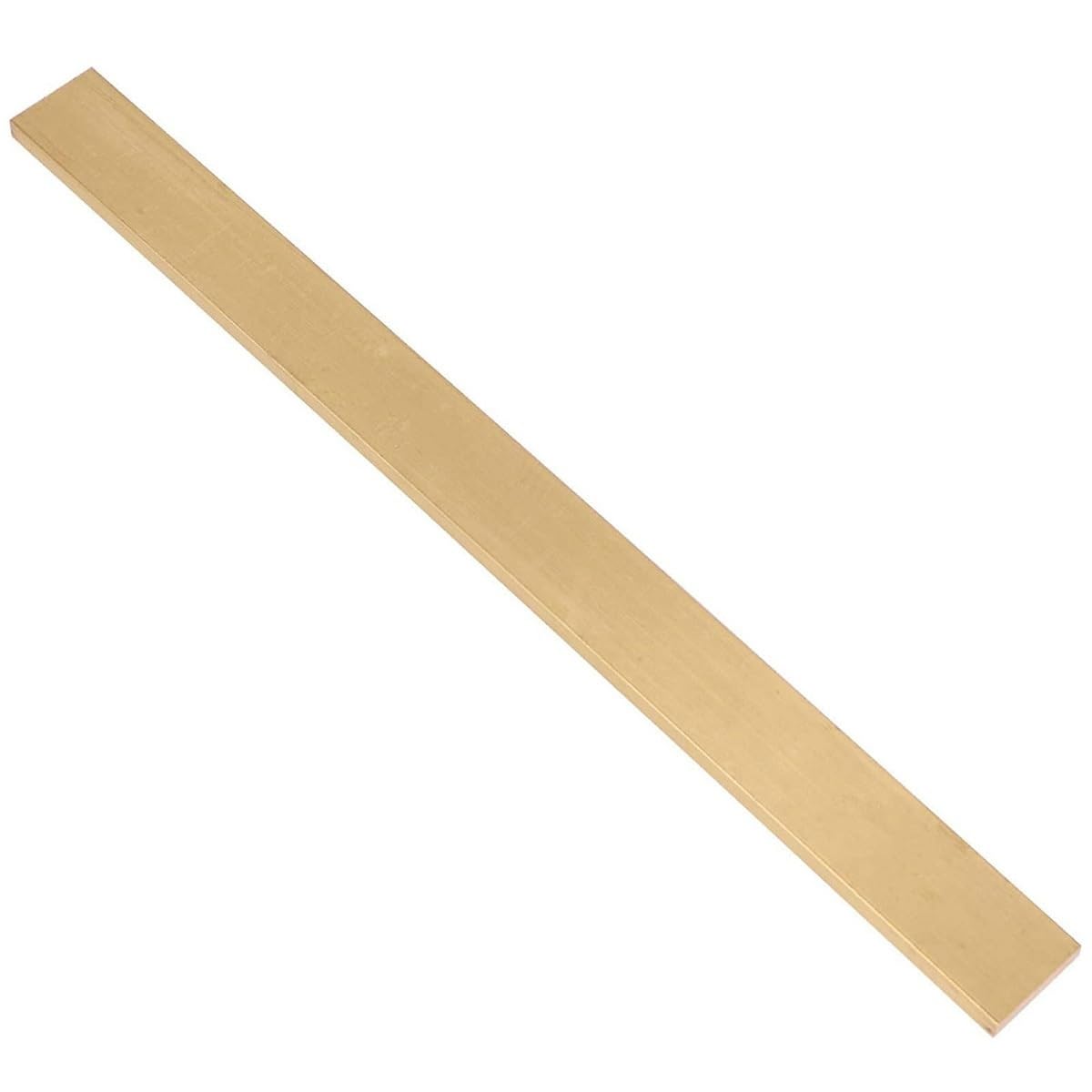Barre plate en laiton, épaisseur 2mm, longueur 500mm, plaque métallique carrée, bande rectangulaire(2 * 30 * 500mm)