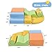 Colorful Soft Climbing Foam Toy Set 6 in 1, Climbing Building Blocks, Soft Play Equipment, Kids Climbing Playground, Kids Crawling and Climbing Indoor Activity Play Structure