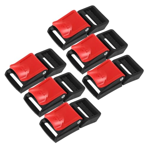 ABOOFAN 6pcs Quick Release Buckle Kit for Helmets Durable Replacement Accessories with Secure Fit for Safe Riding