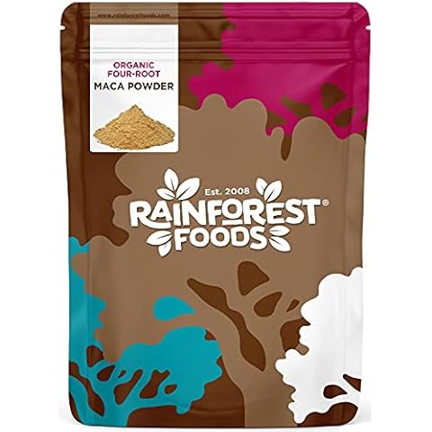 Rainforest Foods Organic Raw Maca Powder 400g Cover