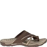 Merrell Women's Terran Post II Sandal, Dark Earth, 9 B(M) US
