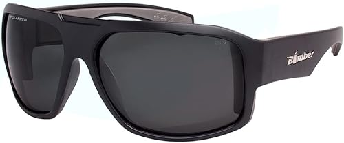 BOMBER Gafas flotantes Mega Bomb polarizadas de seguridad negro matehumo