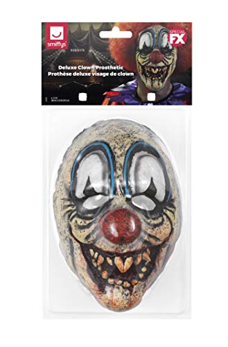 Smiffys Men's One Deluxe Foam Latex Special Fx Clown Prosthetic, Red, us:one Size Smiffys Men's One Deluxe Foam Latex Special Fx Clown Prosthetic, Red, us:one Size