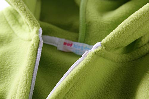 Image of Mud Kingdom Fleece Hoodies Jacket for Boys Girls Full Zipper Long Sleeve Happy Halloween