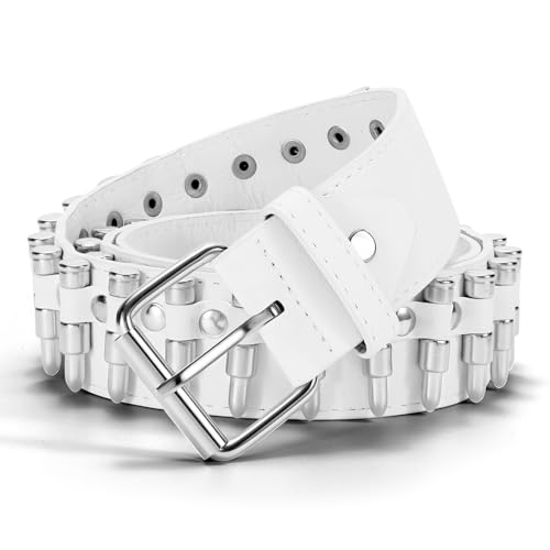 Image of Studded Belt for Women and Men Goth Metal Punk Belt Scene Style Cool Belts for Jeans