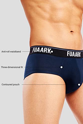 Image of FUAARK Men's Micro Modal Innerwear - Ultra-Soft & Breathable Underwear for Men (Pack of 2)