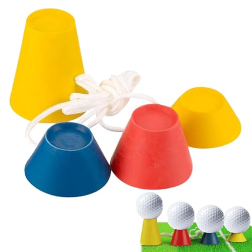 Ensemble de 4 pièces Grand Hiver en Caoutchouc Golf Pad, Golf Pad, Hiver Golf Pad Caoutchouc, intérieur et extérieur Sport Pad Sport Pad, différentes...