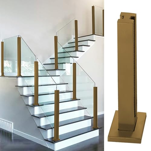 Kit de serrage garde-corps en verre pour escalier et balcon moderne