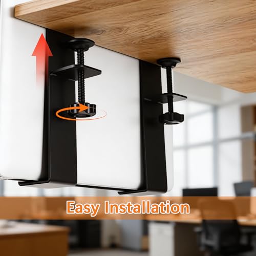 2 Bases Ajustables Para Laptop De Escritorio, Negro miniatura 3