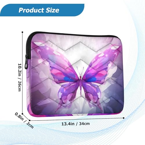 Funda para portátil 13-14 pulgadas morada impermeable miniatura 3