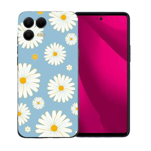 FZZSZS 適用する T-Mobile T Phone 3 Pro 用のカバー 、ソフトシリコーンTPUソフトケースバンパーシェルプレミアム保護ケース黒カバー 用の 適用する T-Mobile T Phone 3 Pro (6.78") - BST20
