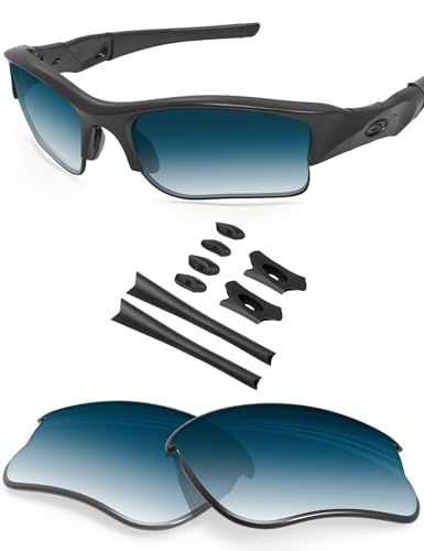 Image of BLAZERBUCK Replacement Lenses & Sock Kit for Oakley Flak Jacket XLJ Sunglass