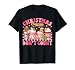 Christmas Calories Don't Count Pink Xmas Coffee Gingerbread T-Shirt