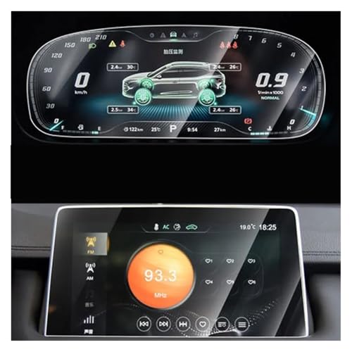 Film protecteur en verre trempé pour protéger le GPS de voiture de votre MG HS