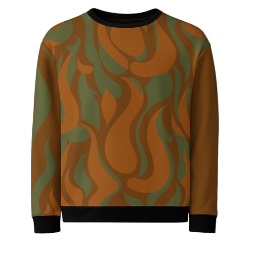 Pull streetwear confortable unisexe et sweat sans capuche en polaire douce