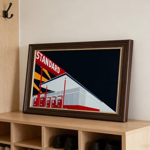 Toile murale Night Ed Ruscha poster cadre 40,6x61 cm - 3