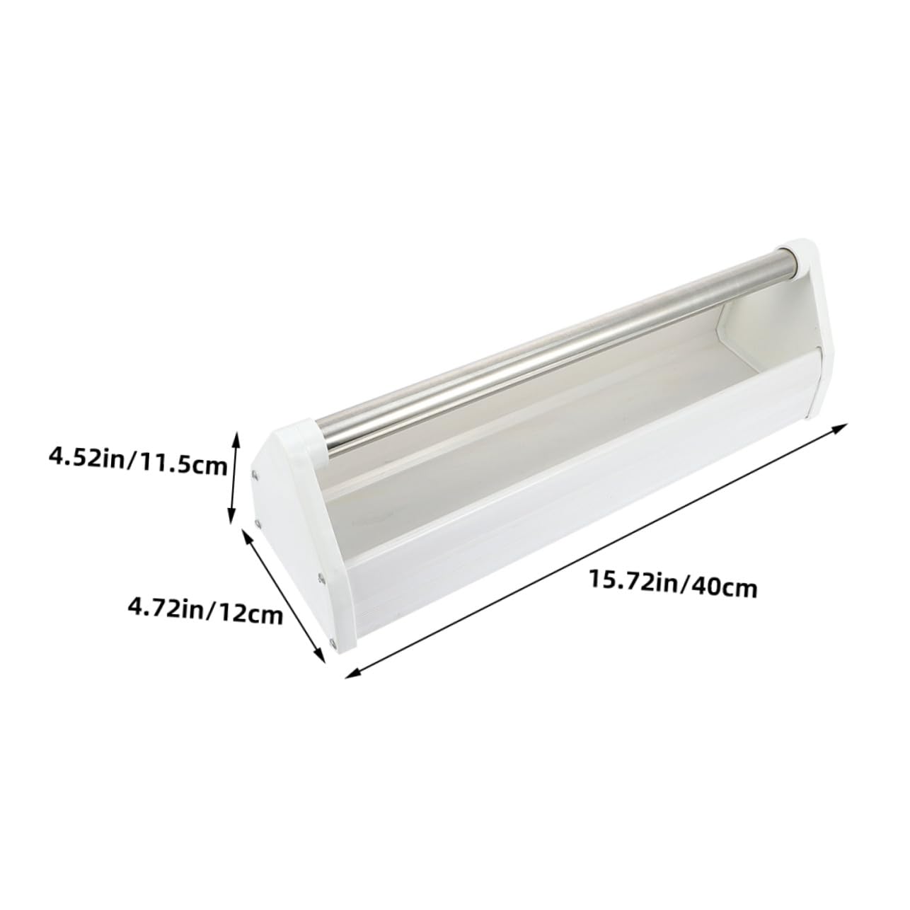 Homoyoyo Mangeoire pour Pigeons et Perruches en Plastique Résistant 40 Cm Lot de 2 pour Alimentation Intérieure et Extérieure Jardin Parc Oiseaux