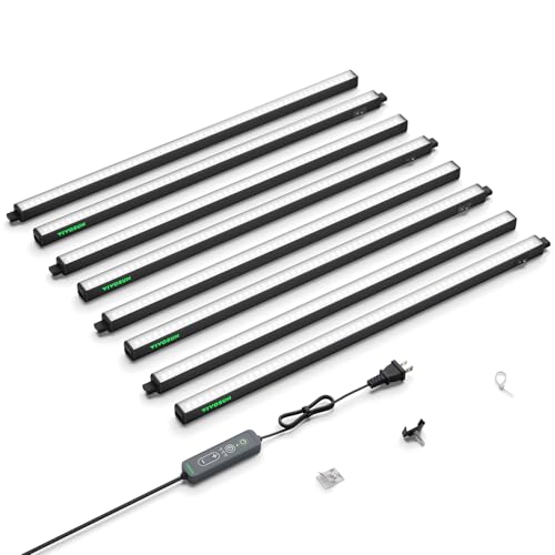 Image of VIVOSUN T5 Grow Lights for Indoor Plants, 5000K Full Spectrum, 2FT