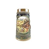 Beer Stein “Spring In Germany” Beer Mug by E.H.G (#1 in Collection of Four Steins) | .55 Liter
