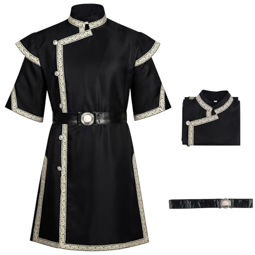 Disfraz de caballero medieval para carnaval y cosplay de guerrero