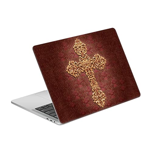 Skin vinyle MacBook Pro 13.3 A1708 design Nouveau Croix pour le café