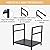 Sophia & William 17" Small Indoor Outdoor Metal Firewood Rack, Black Log Holder Wood Rack to Store Logs, Heavy-duty Firewood Stacking Rack for Fireplace Fire Pit Stove BBQ, 17.5"H * 15.7"W * 12.5"L