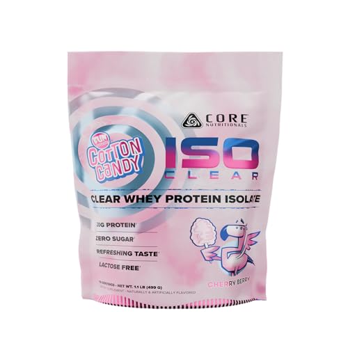 Core Nutritionals Iso Clear Whey Protein Isolate | Low Calorie,