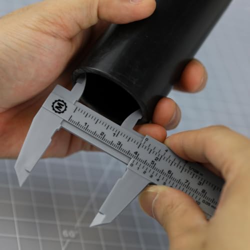 Calibrador MARATHON plástico duradero 0-6 pulgadas miniatura 4